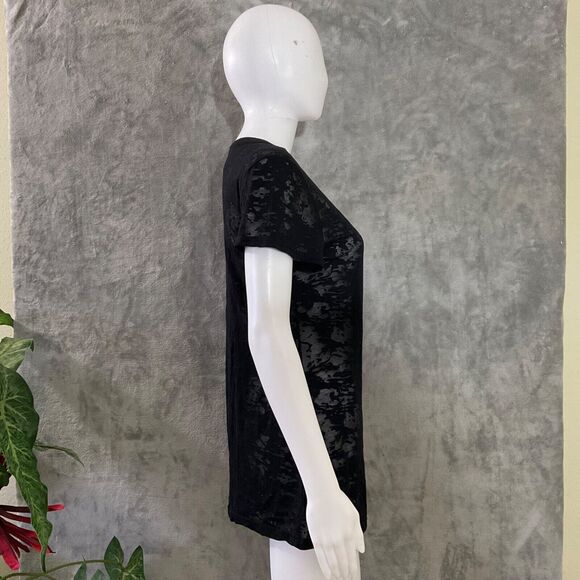 Guess Burnout fitted women's XL Top Rhinestones Y2K Punk Rock - Picture 2 of 10